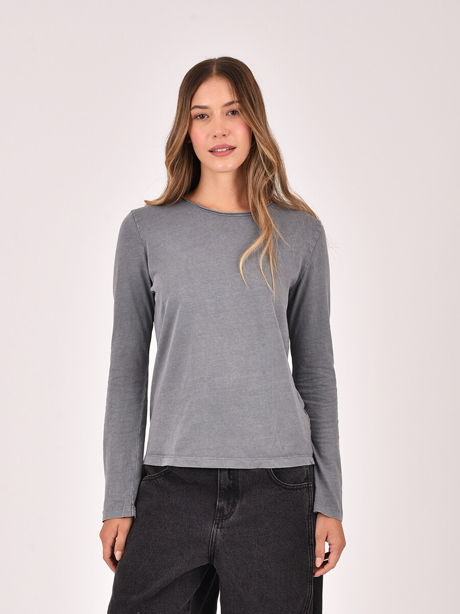 REMERA GALA - GRIS 