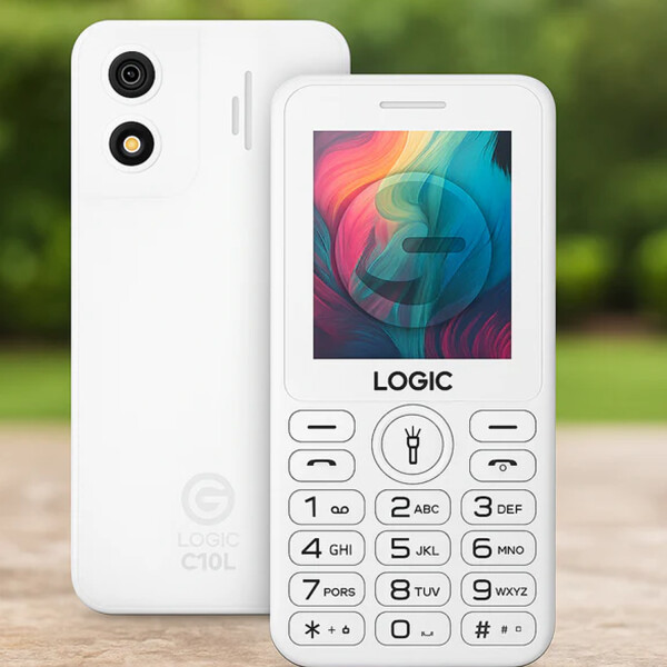 Logic C10l Adulto Mayor Cámara Bluethoot Redes Sociales BLANCO