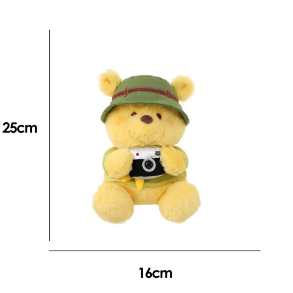 Peluche Winnie Pooh Fotógrafo