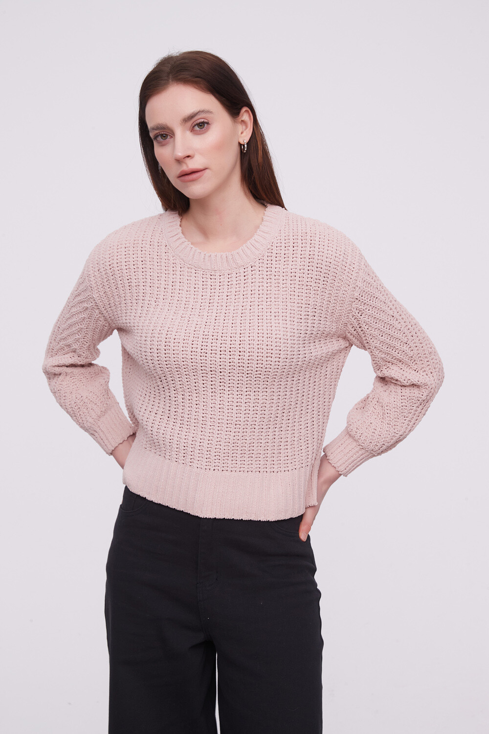 Sweater Eneldo Rosa Viejo