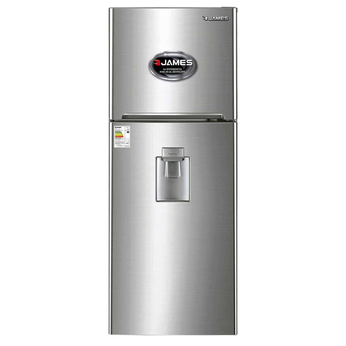 Refrigerador James c/Dispensador J-400 Inox. 