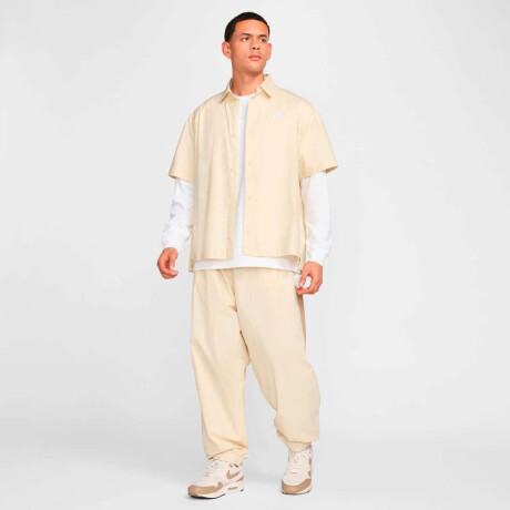 Remera Nike Club Sleeve Button-Down De Hombre Verde