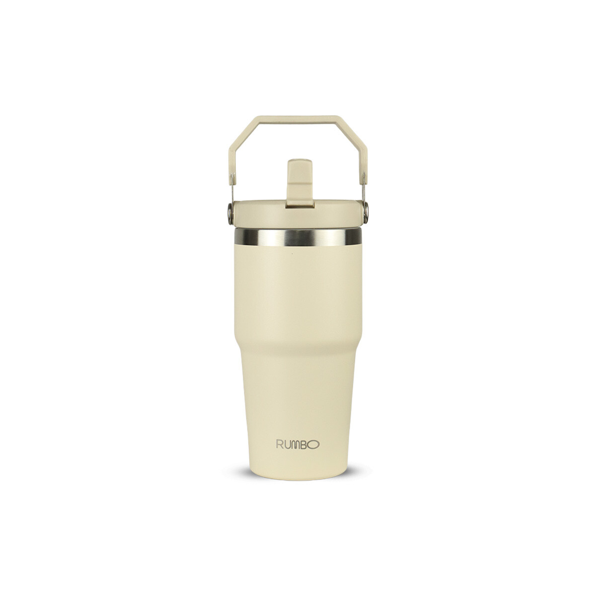 VASO TÉRMICO RUMBO 600ML BLANCO 