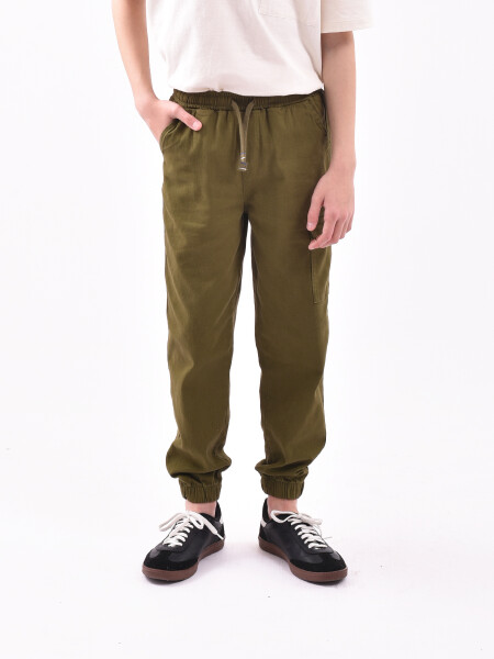 CARGO JOGGER JOEL II VERDE OSCURO