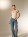 Pantalon Danisa Azul Grisaceo
