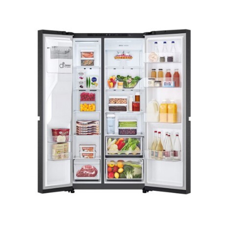 HELADERA LG 637 Lts. SIDE BY SIDE DARK INOX INVERTER HELADERA LG 637 Lts. SIDE BY SIDE DARK INOX INVERTER