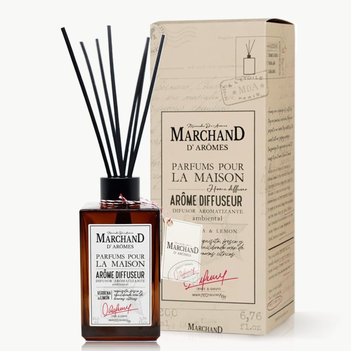 Difusor de varillas, Verbena & Limón 