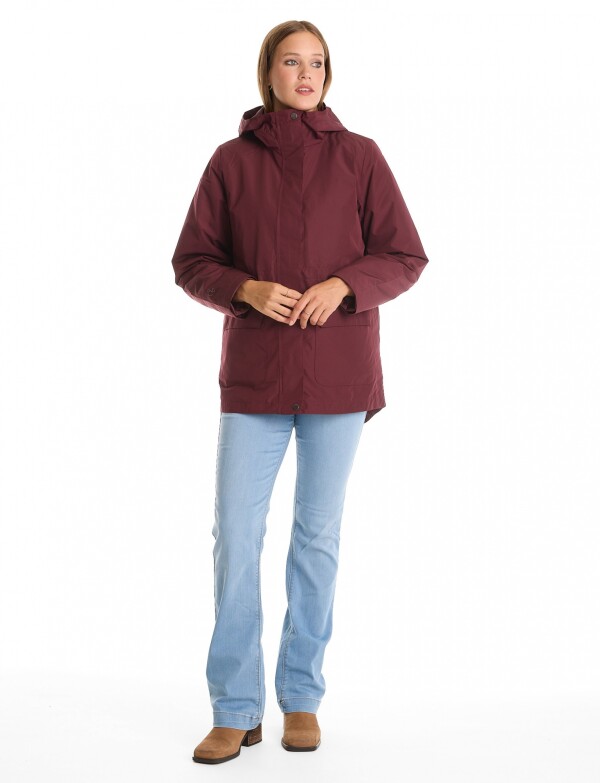 Campera Abrigo 3 En 1 BORDEAUX