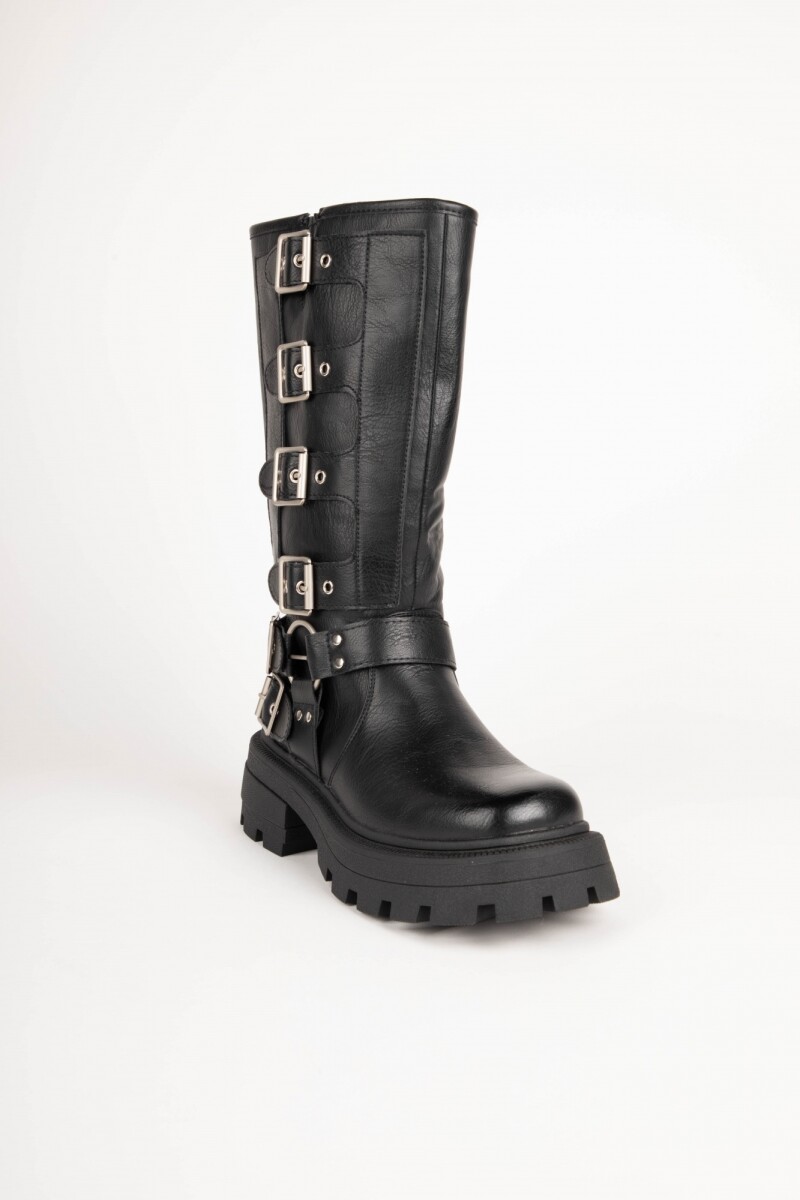 BOTA BIKERS Negro