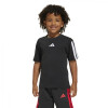 Remera Adidas LK 3S TEE 160 Niños JE0317 Negro-blanco