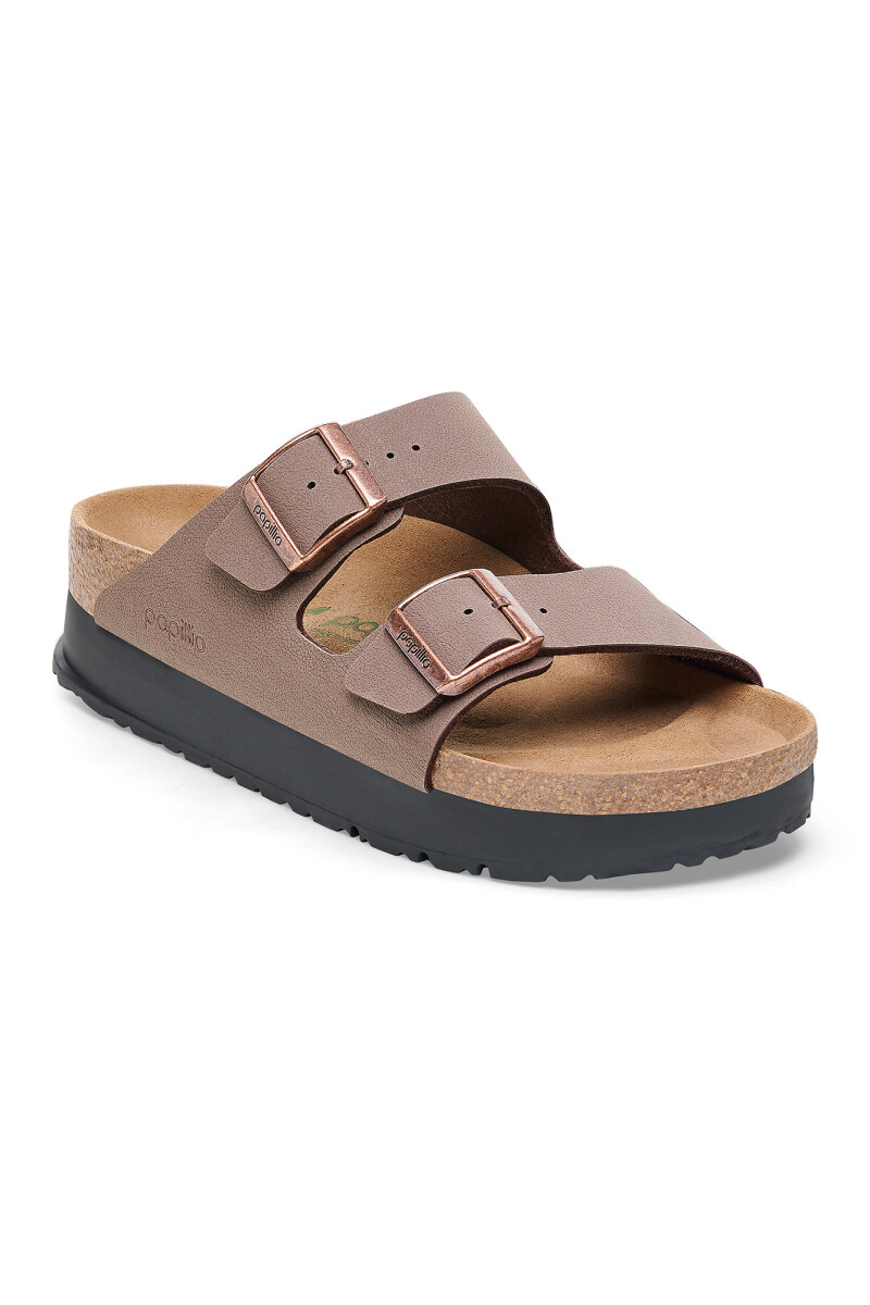 Sandalia Arizona Flex Plataform Birko- Flor - Estrecho - Mocca 