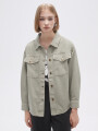 Campera Gioacchino Verde Grisaceo