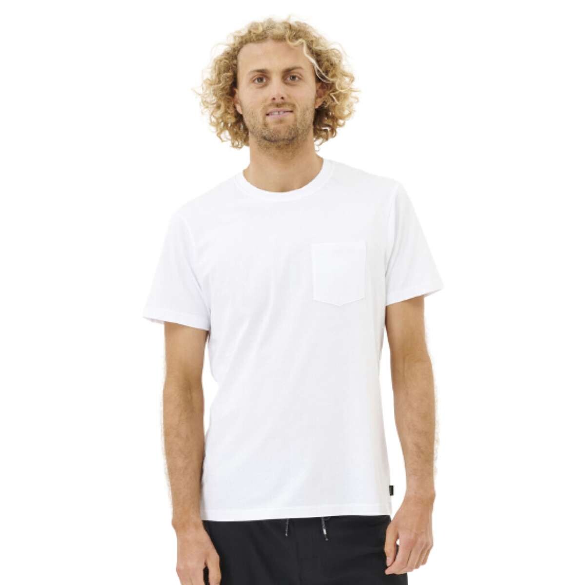 Remera MC Rip Curl Plain Pocket - Blanco 
