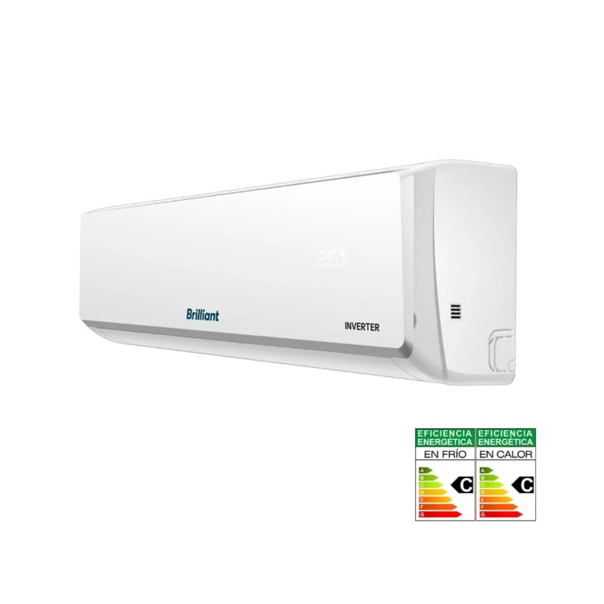 AIRE ACONDICIONADO BRILLIANT ON/OFF 12000 BTU 