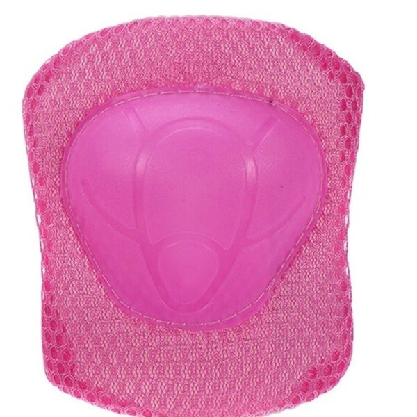 Set Protección 2 Rodillera Protectora Rollers Skate Patineta Variante Color Rosa