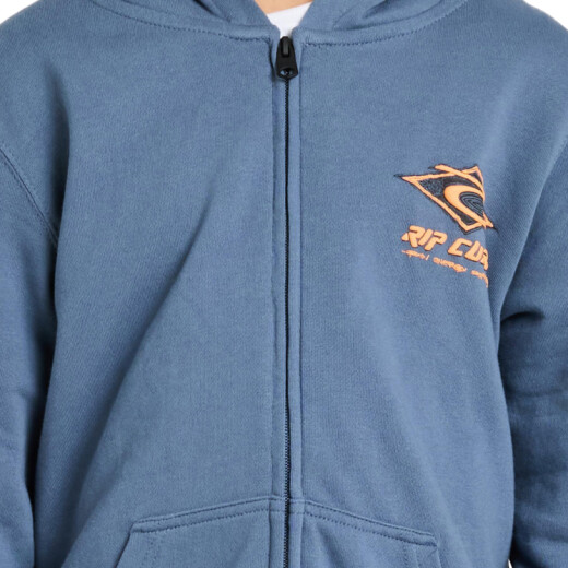 Canguro Rip Curl Raw Energy Zip Thru Niño - Azul Canguro Rip Curl Raw Energy Zip Thru Niño - Azul