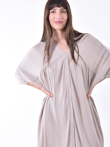 VESTIDO PATNA CREMA