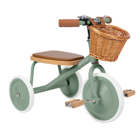 BW-TRIKE Triciclo Para Niños Con Pedales Banwood - Forest