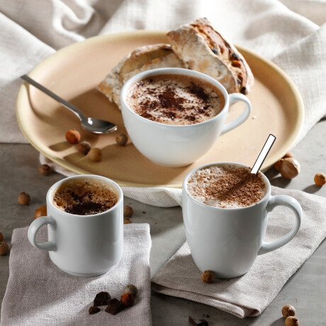 Taza Mug Actualite 394 ml Blanco Porcelana Corona Taza Mug Actualite 394 ml Blanco Porcelana Corona