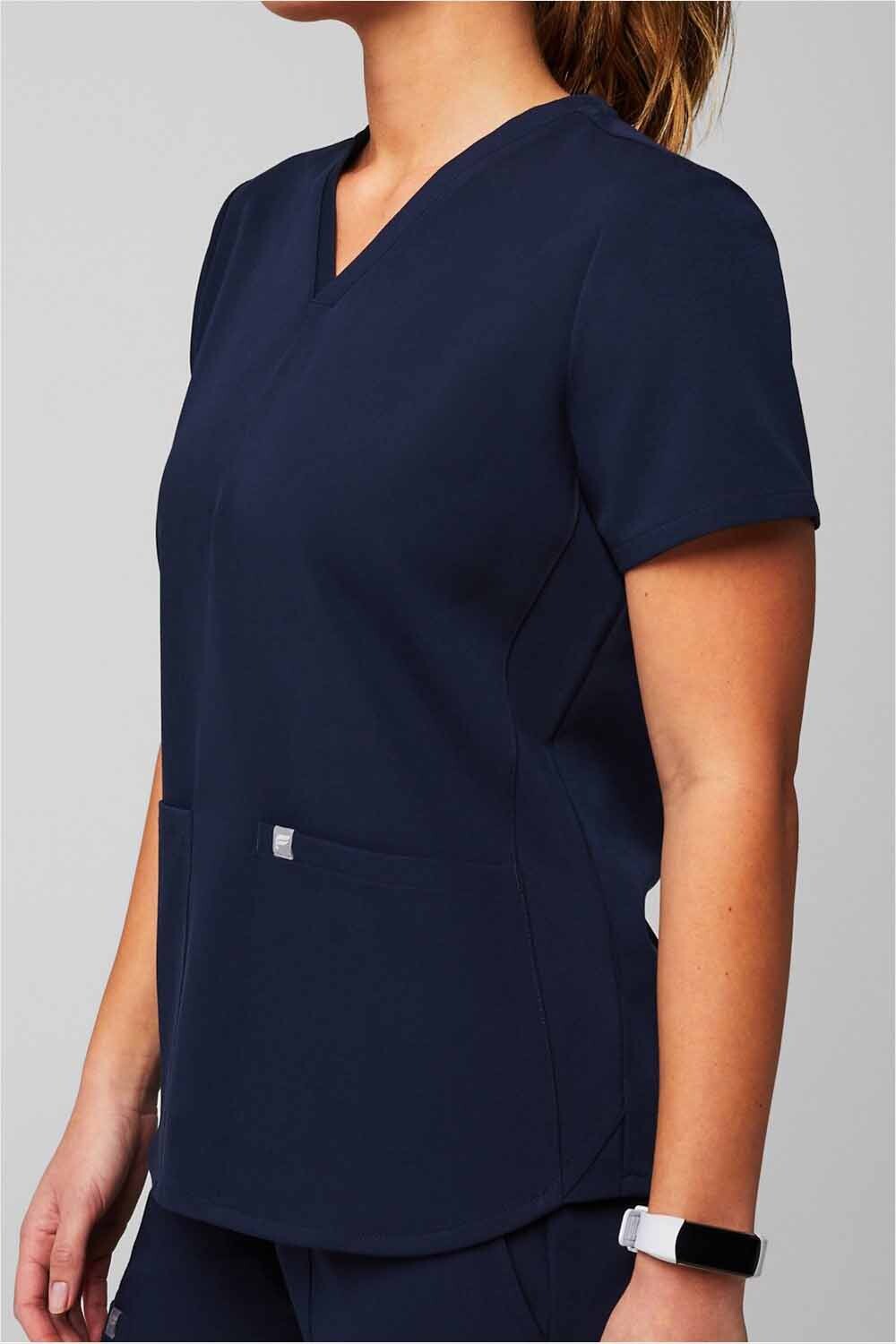 Top Method Scrub Top Mujer Navy