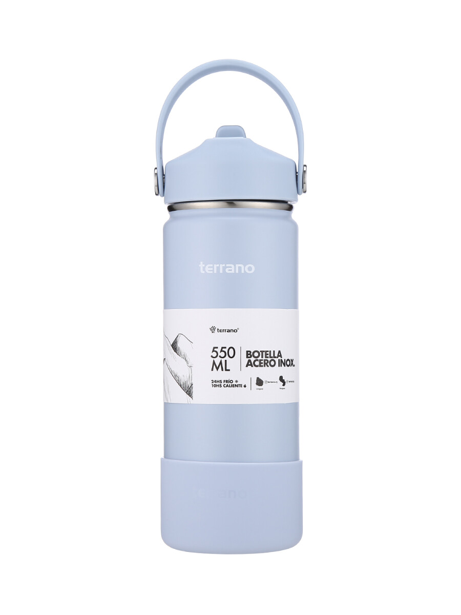 Botella Térmica con Pico 550mL. - Cielo 