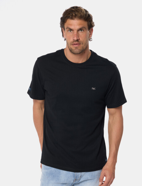 REMERA LISA Negro