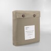 SÁBANA FRENCH FLAX LINEN VERDE OSCURO - KING