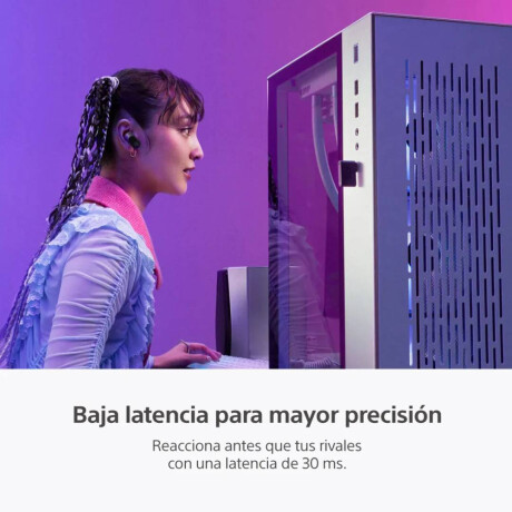 Auricular Sony Gamming WF-G700N Negro