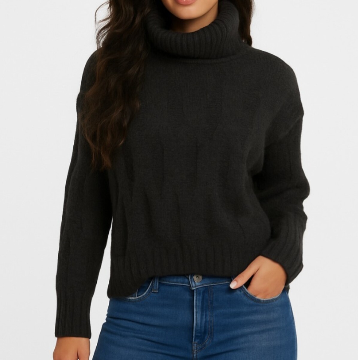 Sweater Rime - Negro 