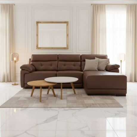 Sofa Albany 3 cuerpos Caramelo - Chaise Izq