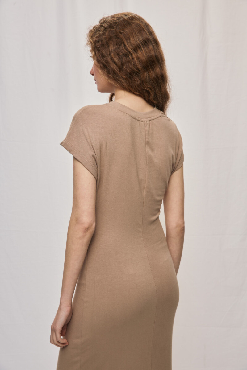 VESTIDO FERNAN Visón