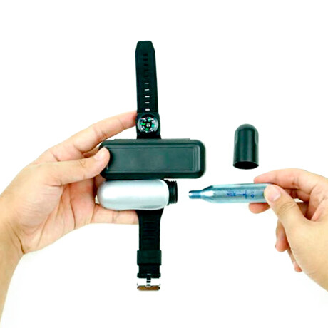 Boya Pulsera Salvavidas Inflable Co2 Con Brújula 001