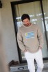 Sweater Flag Handmade Men Beige