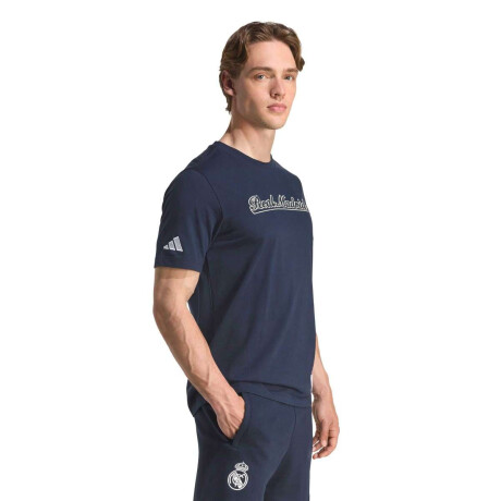 Remera Real Us Tee De Hombre Azul