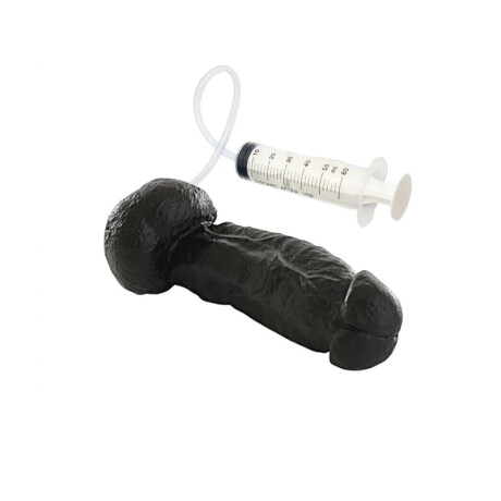 Consolador Realista Eyaculador Kong Negro