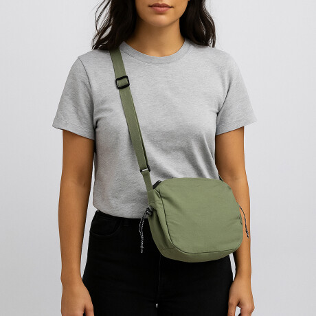 Bolso Bandolera Cruzado y Regulable – Práctico y Canchero Verde
