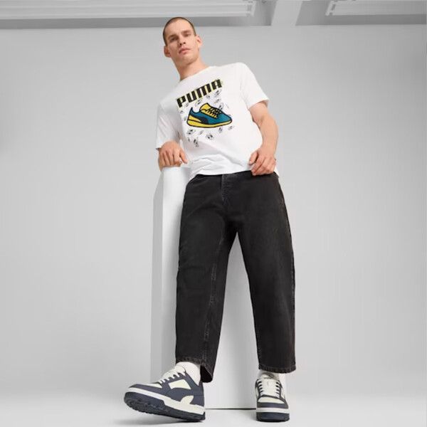 GRAPHICS SNEAKER TEE - PUMA BLANCO