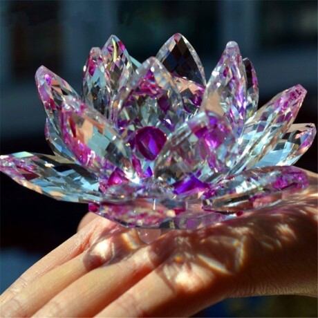 Flor De Loto Chica Violeta