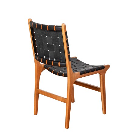 SILLA DE COMEDOR MADERA NEGRO PIERO