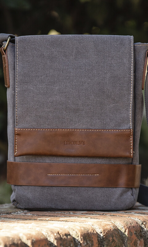 MATERA -MORRAL FUJI CANVAS GRIS