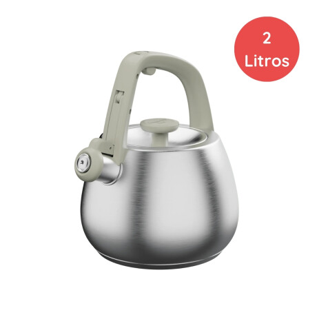 Caldera con Silbato 2 Litros Acero Inoxidable Sage Berghoff Caldera con Silbato 2 Litros Acero Inoxidable Sage Berghoff