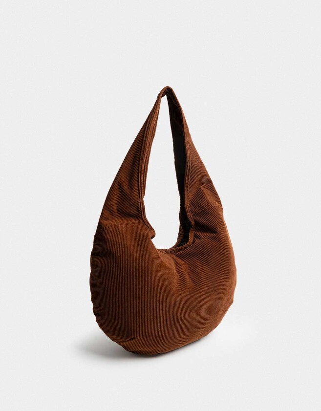 Saca Cartera Saca Corderoy Chocolate - Marron Chocolate