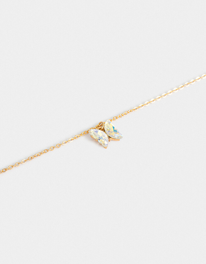 Cadena Corta con Dije Mariposas Cadena Corta Con Dije Mariposa - Dorado
