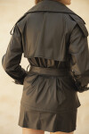 TRENCHCOAT REBECCA MINI NOIR TRENCHCOAT REBECCA MINI NOIR