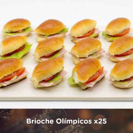 25 Brioche de Copetín Olímpicos 000