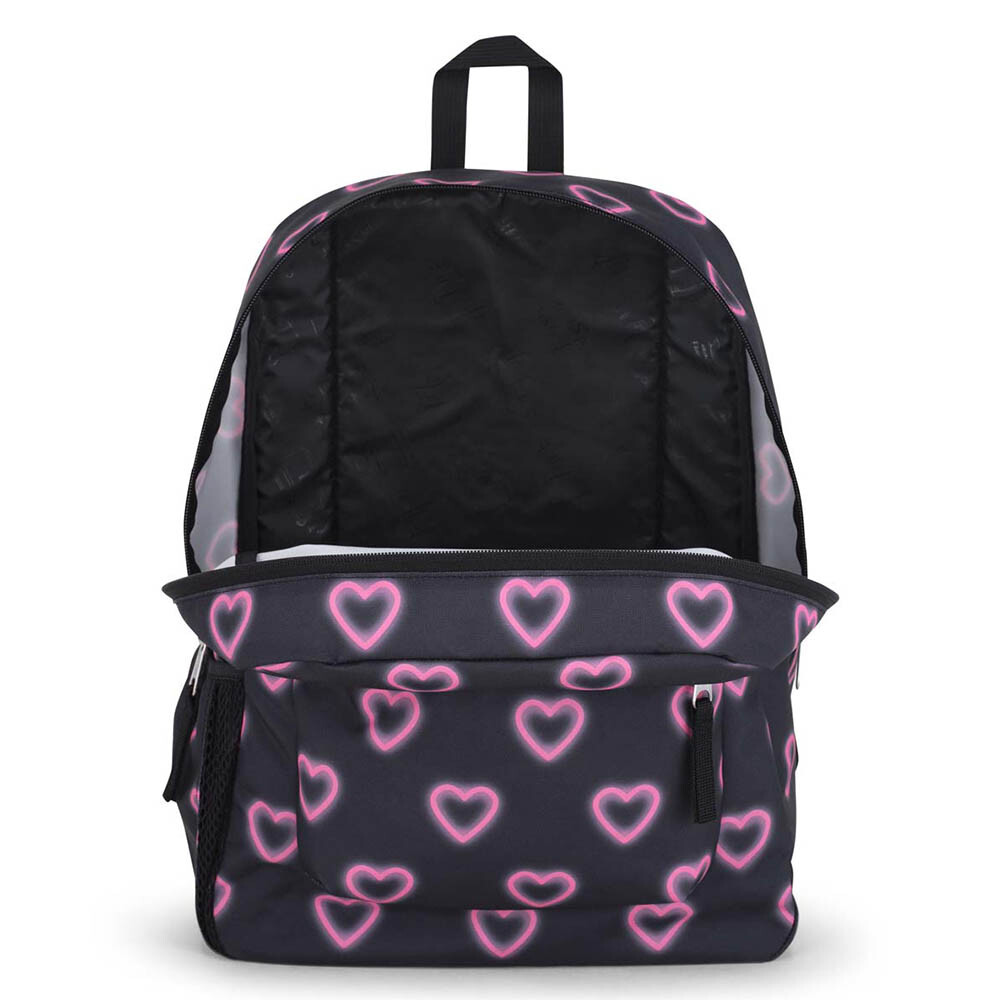 Cross Town Happy Hearts Black