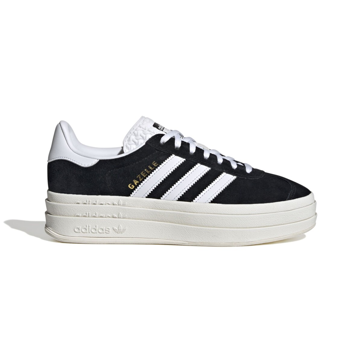Championes Adidas de Dama - GAZELLE BOLD - ADHQ6912 - BLACK 