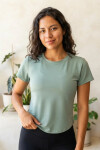 Remera de yoga Verde