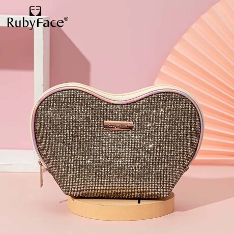 Set Maquillaje 8 Brochas y Pinceles con Estuche + Esponjas Dorado