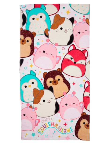 Toalla de ducha velour SQUISHMALLOWS 70x140 Toalla de ducha velour SQUISHMALLOWS 70x140